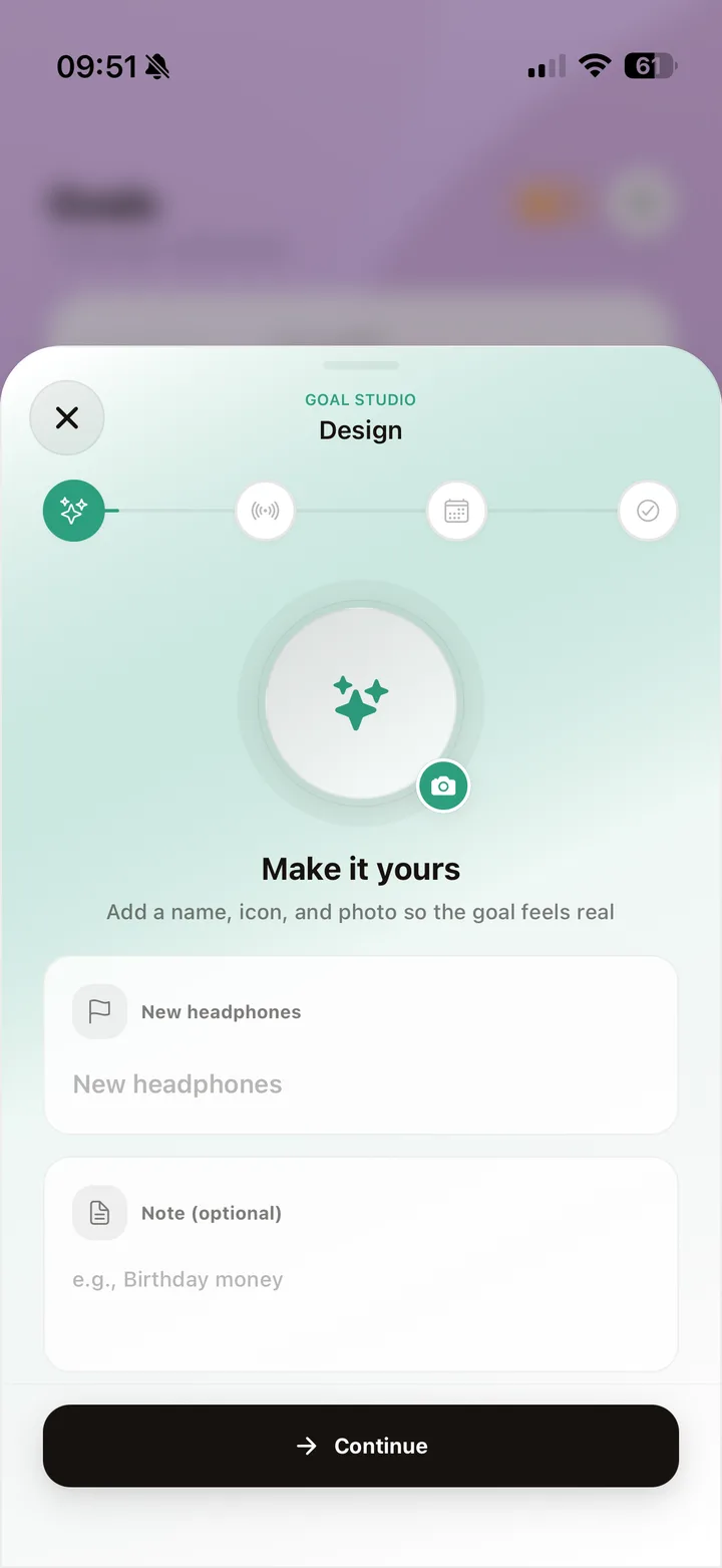 Personalized Goal Builder + Goals Command Center