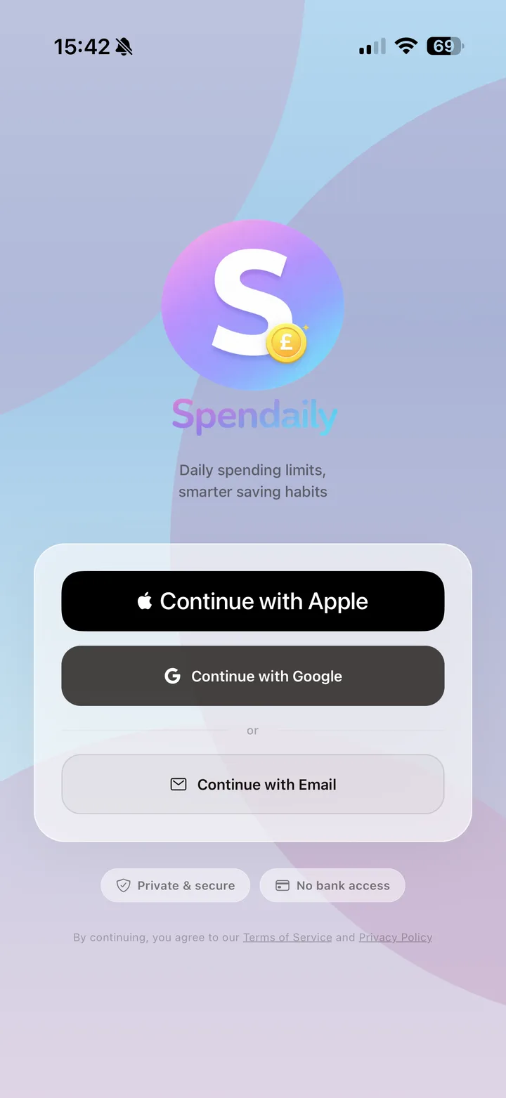 Onboarding theme variant in rose gold palette