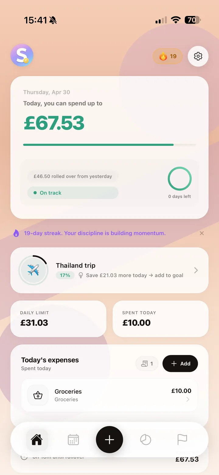 Dashboard theme variant in blush palette