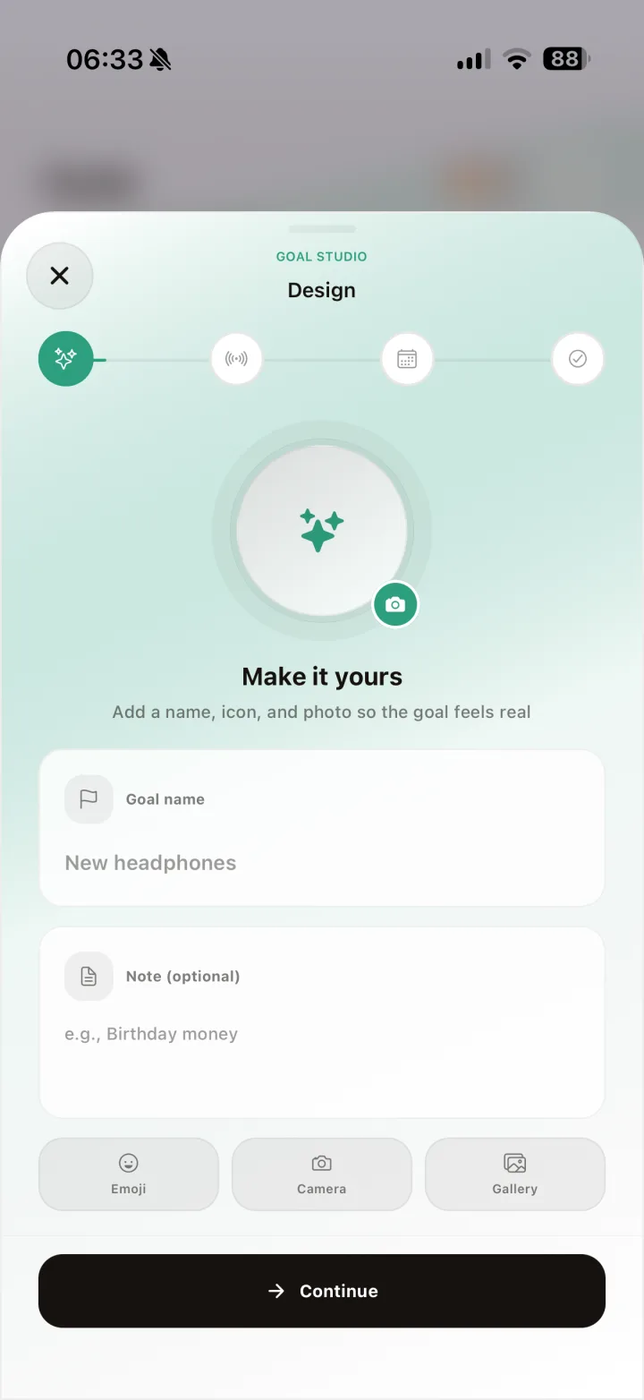 Personalized Goal Builder + Goals Command Center